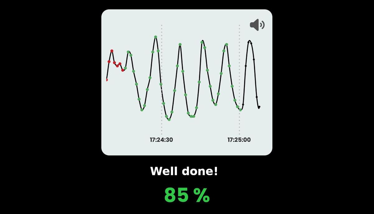 Biofeedback exercise